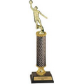 Diamond Cut Aluminum Column Trophies